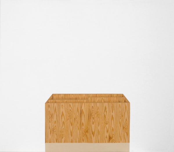 Valdirlei Dias Nunes, Untitled (box with dividing lines), 2014