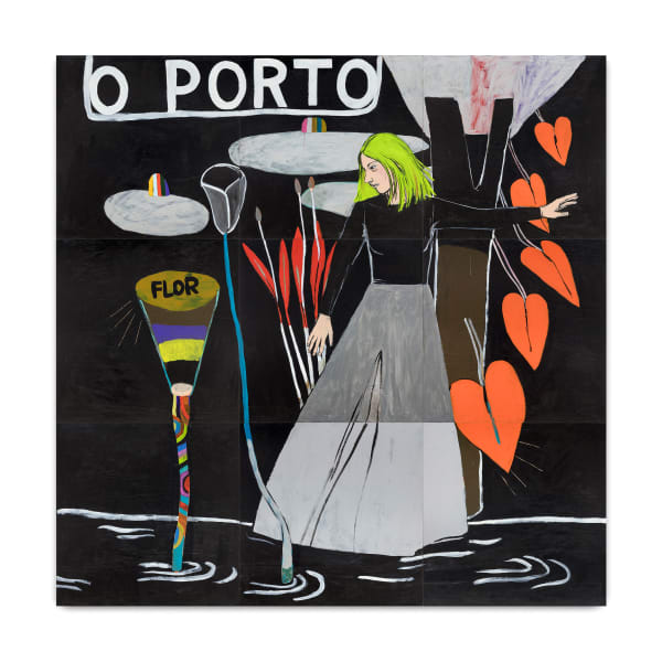 Vânia Mignone, Untitled, 2017, 300 x 300 cm (09 parts of 100 x 100 cm each).