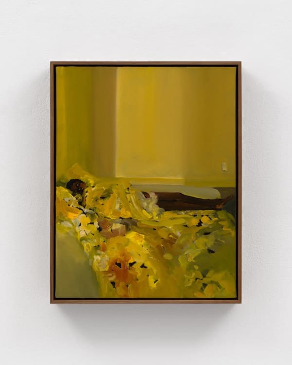 “Yesterday,” by the American artist Danielle McKinney, which is being shown by the Marianne Boesky Gallery at TEFAF. Photo: Courtesy of Marianne Boesky Gallery, New York and Aspen/ Danielle Mckinney