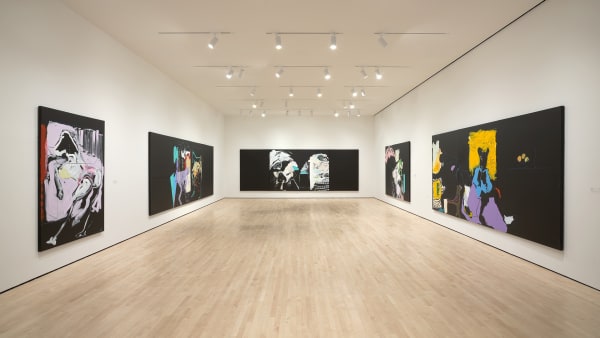 Installation view, “Mary Lovelace O’Neal: New Work” at the San Francisco Museum of Modern Art. Photo: Don Ross