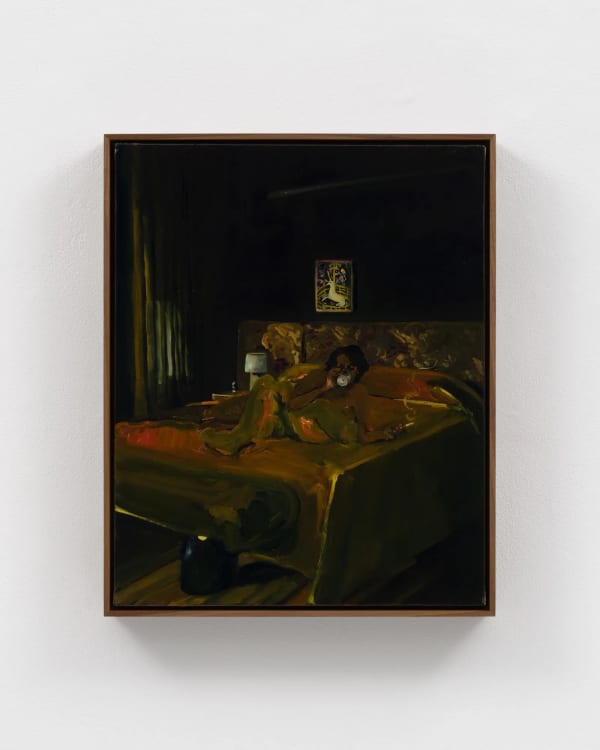 Haven (2024) by Danielle Mckinney © Danielle Mckinney. Courtesy of Marianne Boesky Gallery and Max Hetzler.