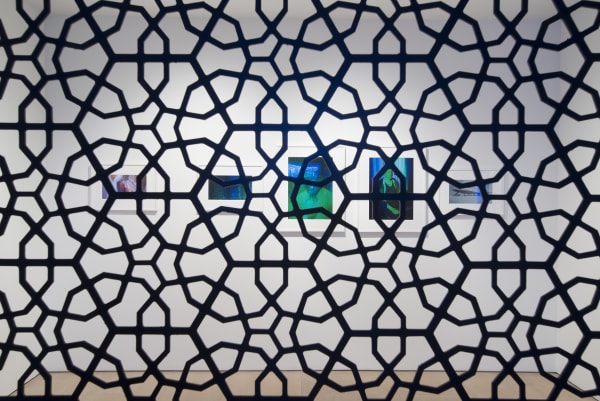 The Blue Lenses (Installation View) Marianne Boesky Gallery, New York, NY 2015 Photo Credit: Bill Orcutt