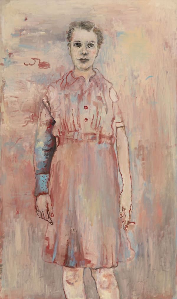 Hannah van Bart Untitled, 2016 (detail) Oil on linen 53 1/4 x 31 1/2 inches 135.3 x 80 cm