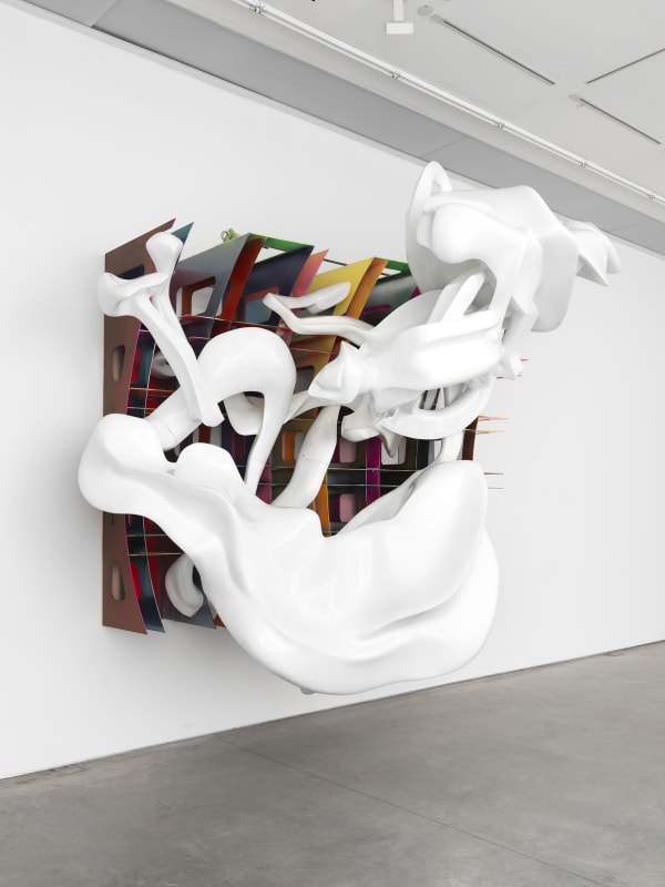 Frank Stella Atalanta and Hippomenes, 2017 Painted metal, PU-Foam, fiberglass 136 x 168 x 96 inches 345.4 x 426.7 x 243.8 cm