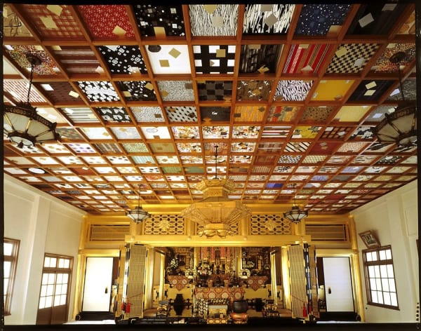 Jennifer Bartlett. Ceiling installation, Homan-ji Temple, Choshi-shi, Japan (1991-92) commissioned by Homan-ji Temple. Collection of the Homan-ji Temple.