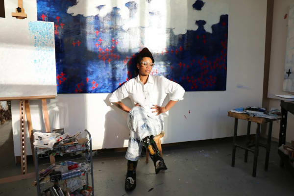 Allison Janae Hamilton, "Self-portrait", 2025. Photo: Allison Janae Hamilton
