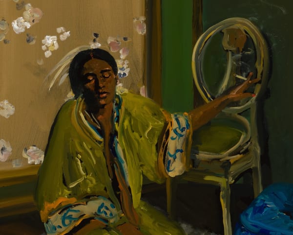 Danielle McKinney, Evening Star, 2024 (detail). Courtesy of the artist and Marianne Boesky Gallery.