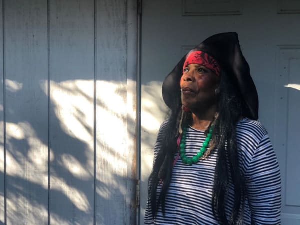 Mary Lovelace O'Neal at her studio in Oakland, California. Photo by Sukanya Rajaratnam