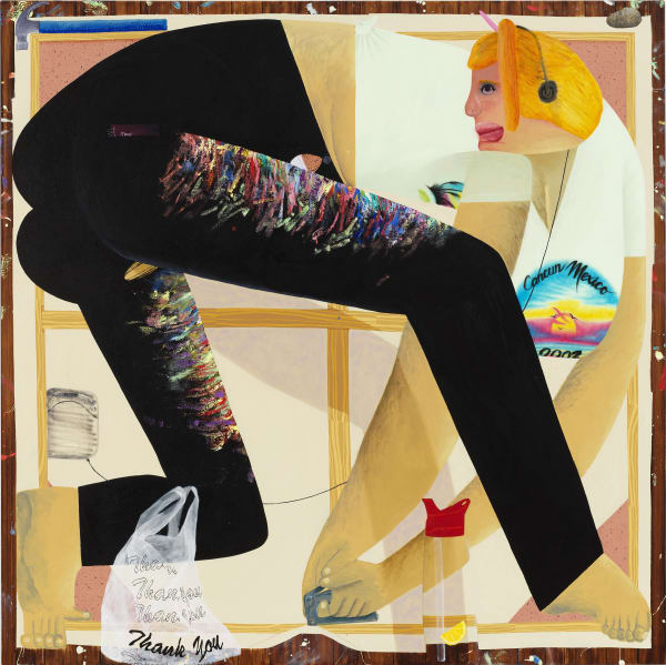 Celeste Rapone Swan, 2019 Oil on canvas 54 x 54 inches 137.2 x 137.2 cm