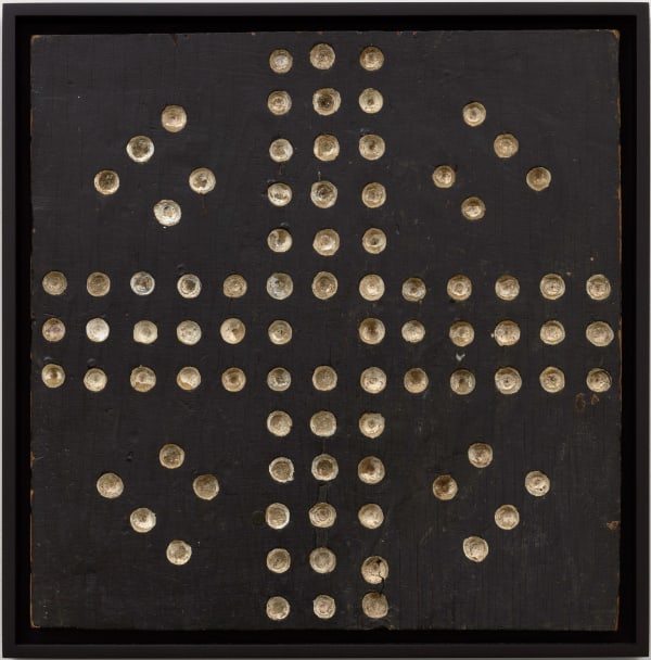 Wahoo Game Board, c. 1920-30 16 1/2 x 16 in. 41.9 x 40.6 cm. (AU 308)