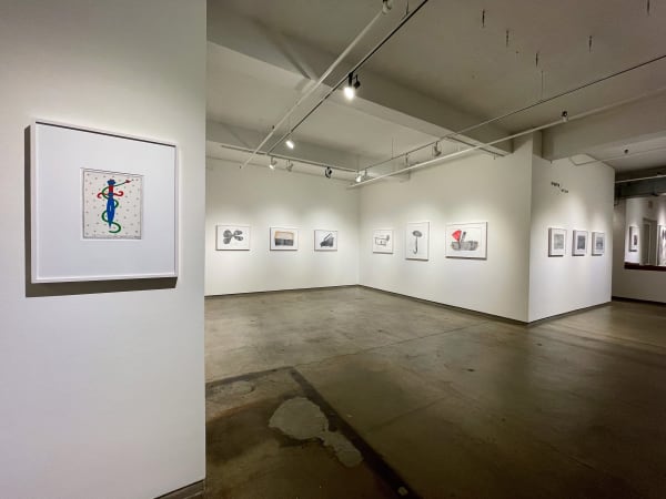 installation of Gugging / Art Brut exhibition