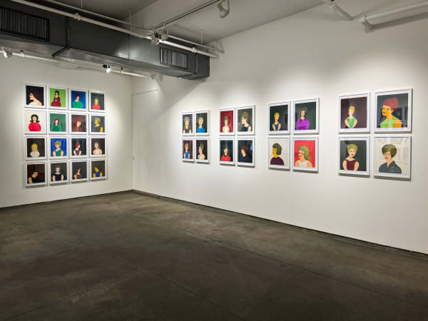 Viola S Newspaper Girls Installation 2