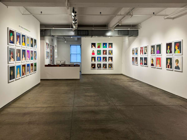 Viola S Newspaper Girls Installation 3