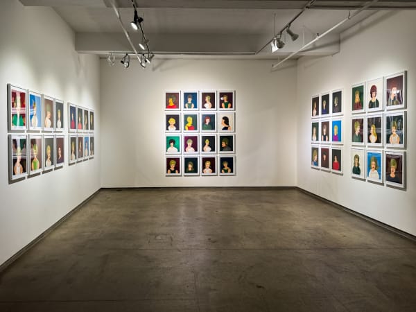 Viola S Newspaper Girls Installation 4