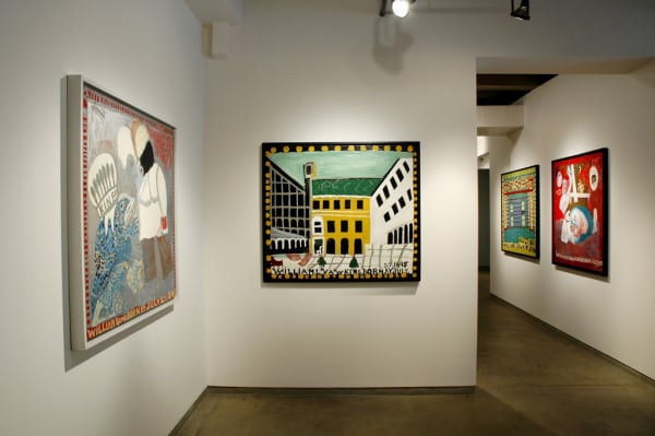 William Hawkins Making Itself Ricco Maresca Gallery Ny 2013 Installation 6