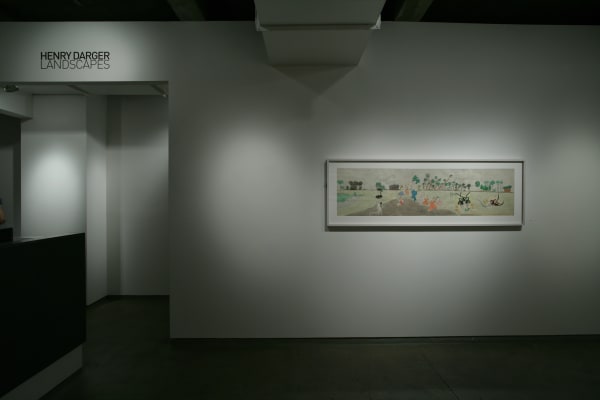 Henry Darger Landscapes Installation Shot At Ricco Maresca Gallery New York City 2012 6 Hires