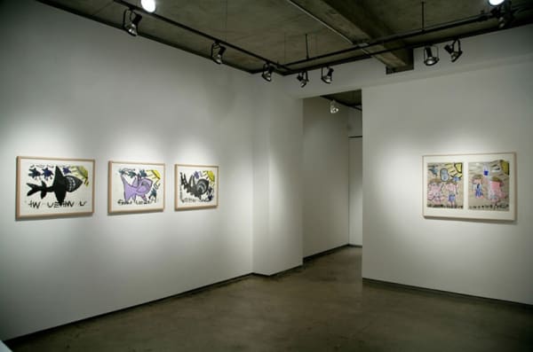 Installation of Laura Craig McNellis's works