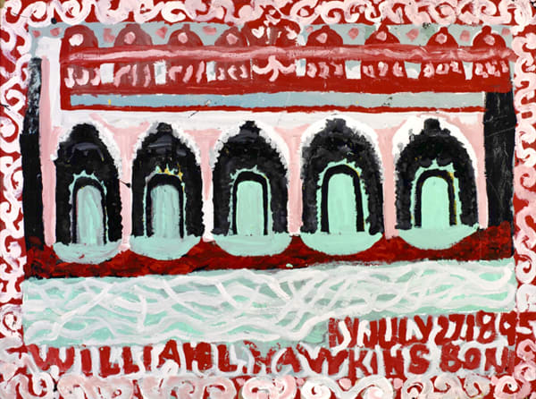 William Hawkins Mt. Vernon, 1988 Enamel on Masonite 36 x 48 in. (91.4 x 121.9 cm.) (WH 242)