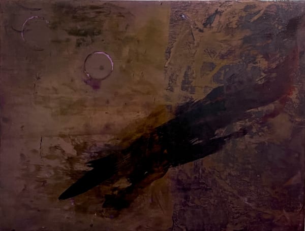 Bill Jensen Dark Dragon Pool IV, 2014-15 Oil on linen 25 x 18 in. (63.5 x 45.7 cm.)