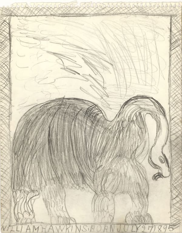 Untitled Graphite on paper 14 x 11 in. (35.6 x 27.9 cm) (WH 418)