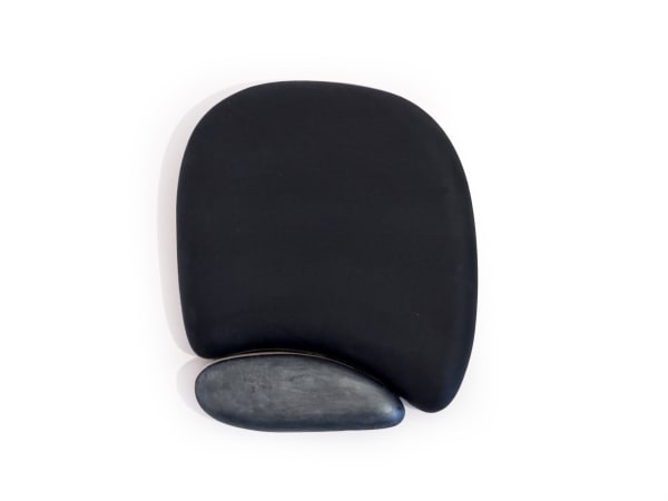 Untitled, 2021 Carved wood, paper, and acrylic 6 3/4 x 5 3/4 x 3/4 in. (17.1 x 14.6 x 1.9 cm.) (KBB 12) DETAIL IMAGES