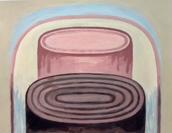 Peace Tree, 2022 Enamel on paper 10 x 13 in. (25.4 x 33 cm.) (CHH 17)