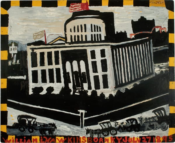 Ohio State House No. 3, 1986 Enamel on Masonite 39 1/2 x 48 in. (100.3 x 121.9 cm.) (WH 400)