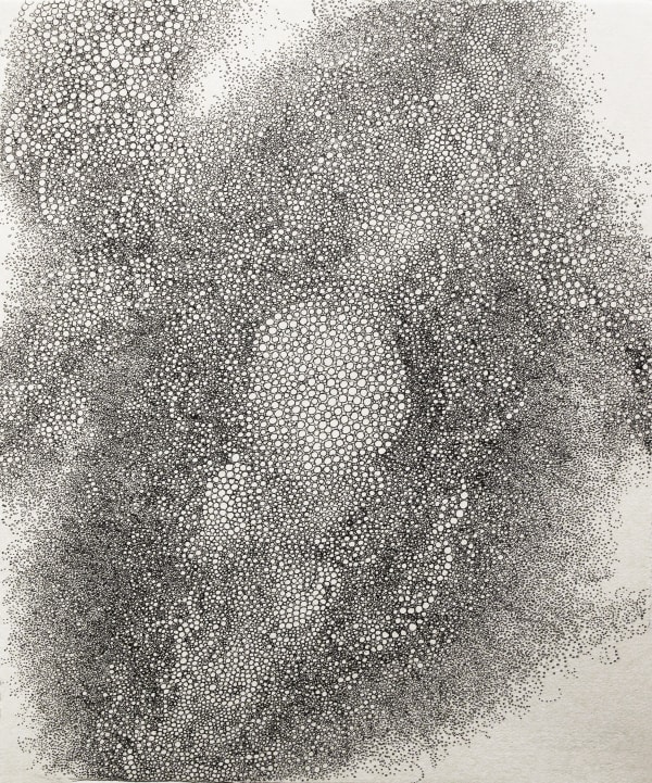 Untitled, 2016 Ink on paper 18 x 15 in. (45.7 x 38.1 cm.) (HDY 2716) SOLD