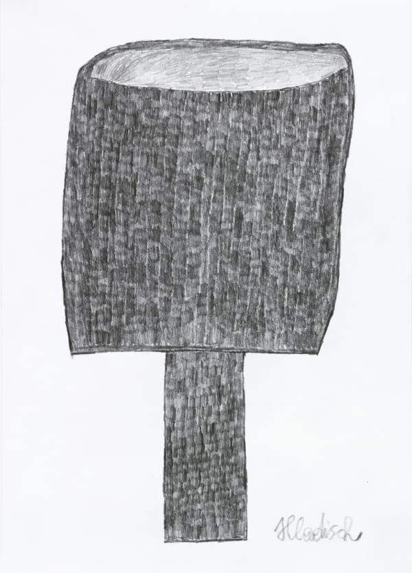 POPSICLE, 2013 Graphite on paper 8.3 x 5.9 in. (21 x 14.9 cm) HH 2