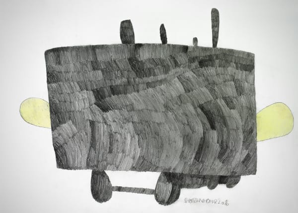 Locomotive, 2016 pencil, colored pencil on paper 28 3/8 x 40 1/8 in. (72.2 x 102 cm.) (GSG 128)