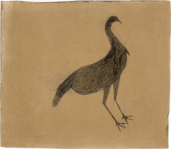 Turkey, ca. 1939-42 Graphite on found cardboard 13 x 15 in. (33 x 38.1 cm) (BT10-SvR)