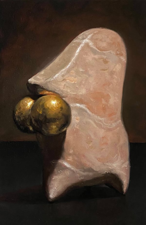 No, All I Want Was, 2022 Oil on linen 12 x 8 in. (30.5 x 20.3 cm.) (WTh 2)