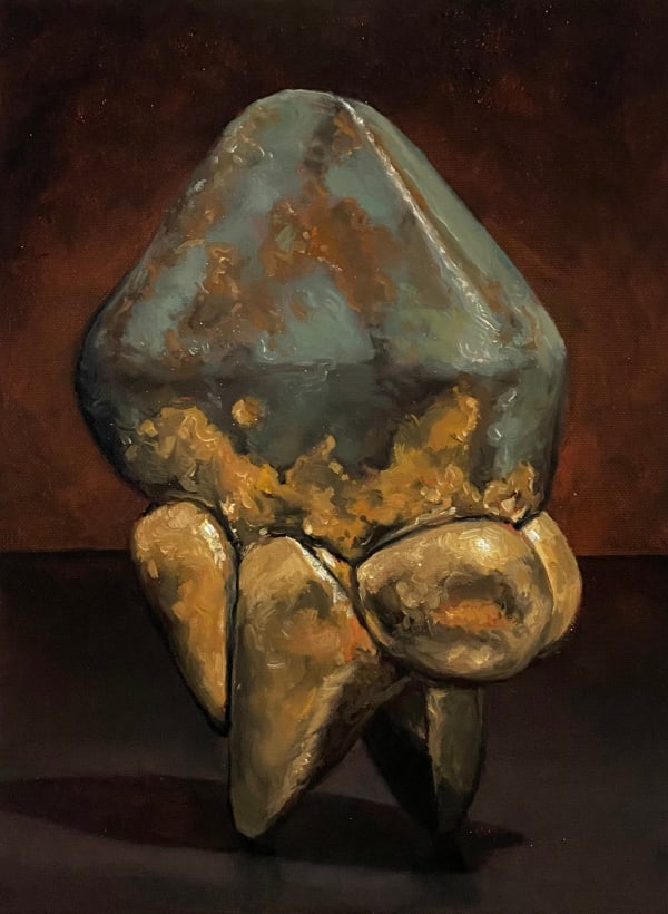 Keep On, 2022 Oil on linen 12 x 9 in. (30.5 x 22.9 cm.) (WTh 3) SOLD