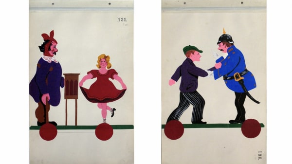 Act with Red Dress / Cop and Robber (ArU 441)