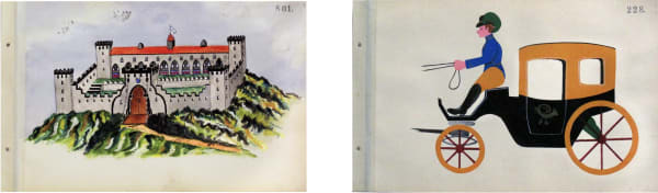 Castle / Carriage with Driver (ArU 430)