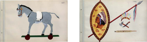 Donkey with Cushion Saddle / Indigenous Chief (ArU 435)