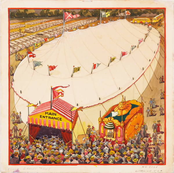 13 x 13 in. (33 x 33 cm) (ArU 354) SOLD