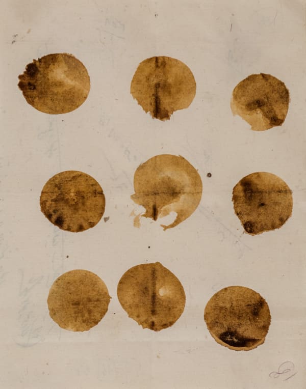 Untitled, 1997 Mixed media on paper 8 1/2 x 6 1/2 in. (21.6 x 16.5 cm>) (AVy 22)