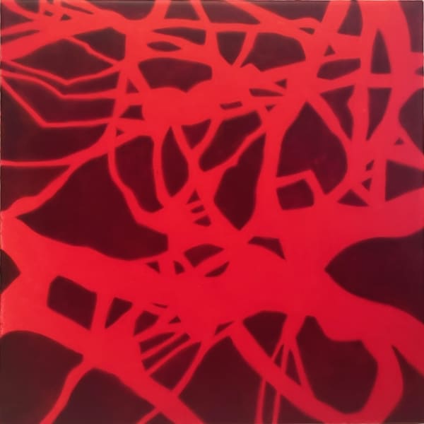 Climb, 2023 Acrylic on panel 12 x 12 in. (30.5 x 30.5 cm) (HS 74)