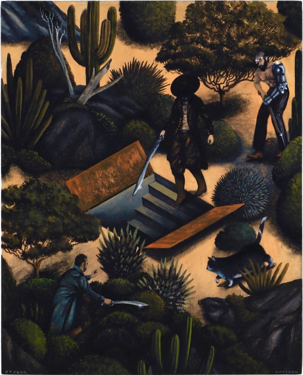 The Bottomless Stairs 10 x 8 x 2 in. (25.4 x 20.3 x 5.1 cm) (Hyd 45) SOLD