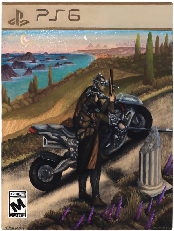 Adrift in the Corners of Time 8 x 6 x 2 in. (20.3 x 15.2 x 5.1 cm) (Hyd 31)