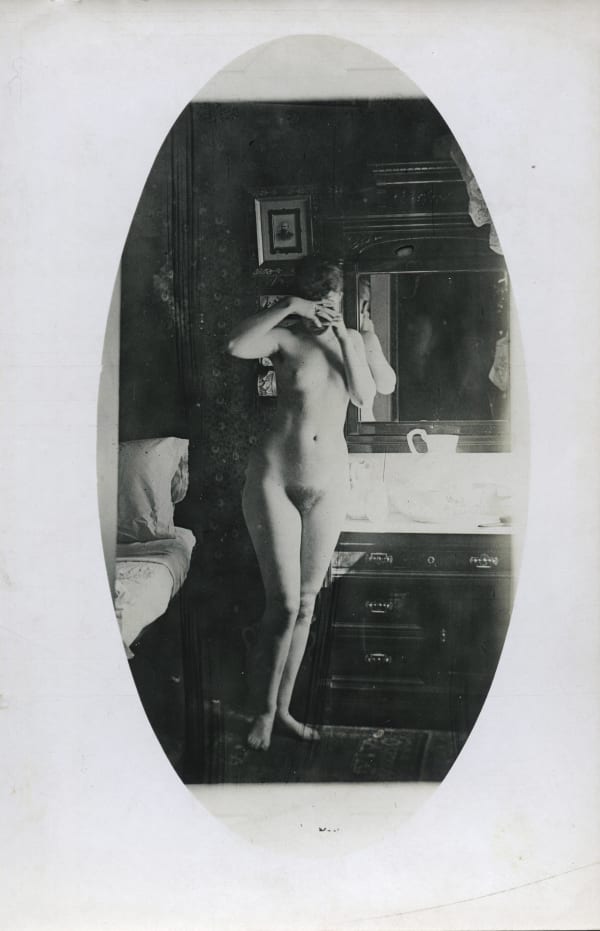 Untitled, ca. 1892 Vintage gelatin silver print 5 x 2 1⁄2 in. (12.7 x 6.4 cm) (WG 32)
