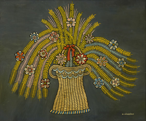 Basket of Flowers, 1946 Oil on canvas 28 x 34 in. (71.1 x 86.4 cm) (MHF 9) Price on request