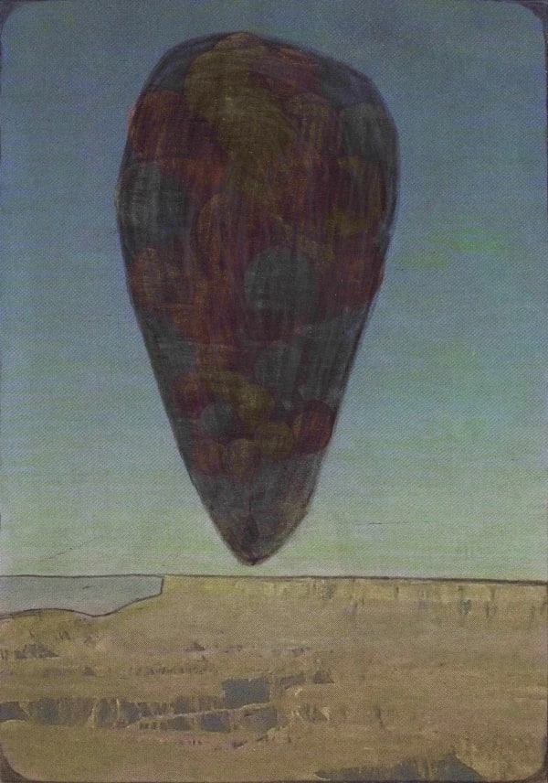 Untitled , 2020 Graphite and colored pencils on newsprint clip mounted on paper 5 3/8 x 3 3/4 in. (13.7 x 9.6 cm.) (LpS 376)