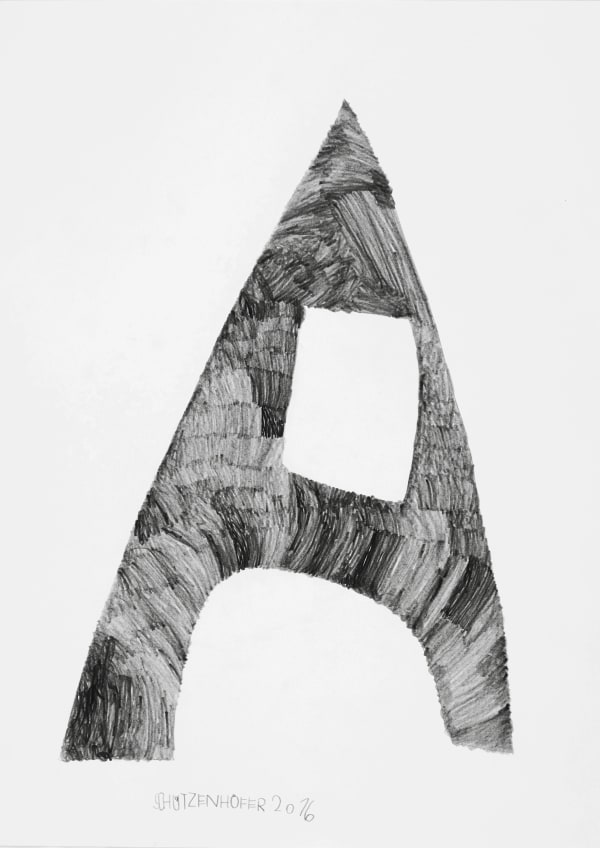 Eiffel Tower, 2016 Graphite on paper 27.6 x 19.7 in. (70 x 50 cm.) (GSG 106) SOLD