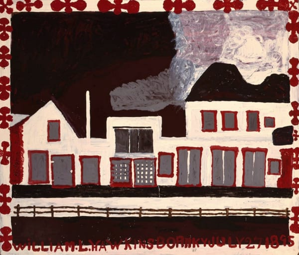 White Building with Silver Windows by William Hawkins