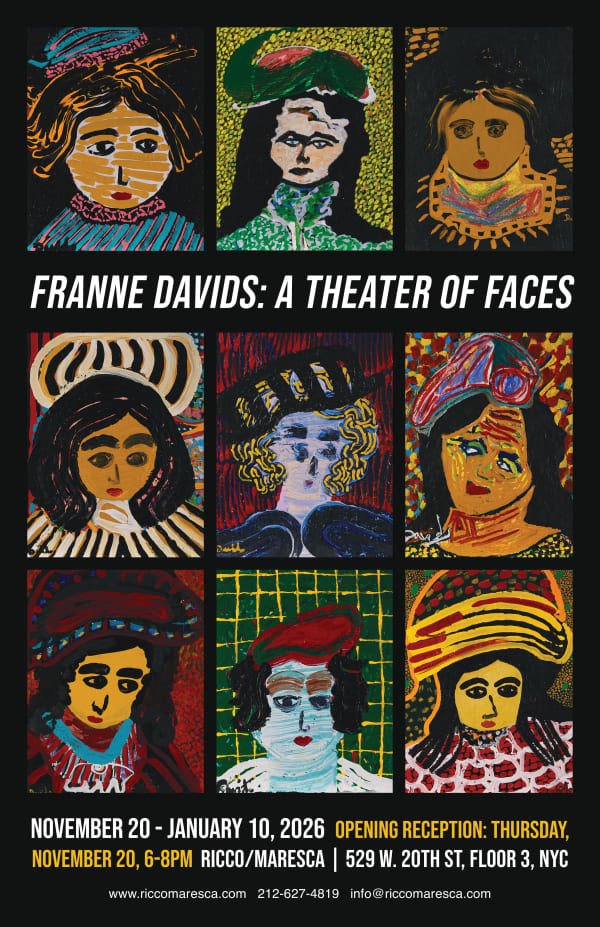 Franne Davids: A Theater of Faces Gallery One