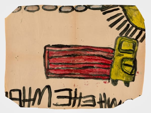 Untitled, 1972-1980 Tempera on paper 21 x 28.5 in (53.3 x 72.4 cm) (LM 410)