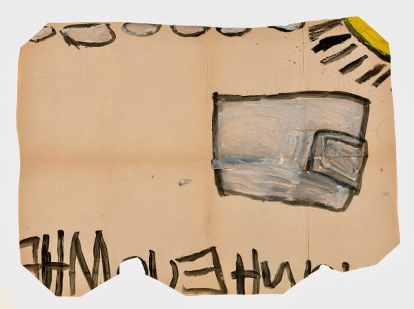 Untitled, 1972-1980 Tempera on paper 22 x 28 in. (55.9 x 71.1 cm) (LM 157)