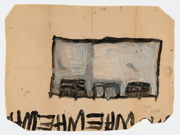 Untitled, (No. 4), 1972-1980 Tempera on paper 20.5 x 27.5 in (52.1 x 69.9 cm) (LM 5)